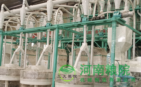 8臺鋼磨面粉加工設(shè)備樣機(jī)